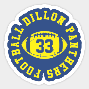 Dillon panthers Sticker